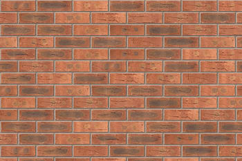 Installed Ibstock Facing Brick Hardwicke Welbeck Autumn Antique Brick