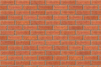 Installed Ibstock Facing Brick Hearted Red Rustic Brick