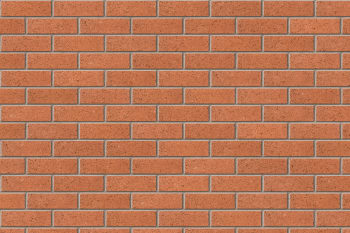 Installed Ibstock Facing Brick Mixed Red Textured Brick