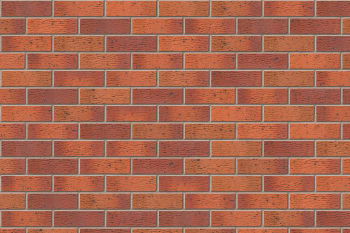 Installed Ibstock Tradesman Facing Brick Claygate Red Multi Brick