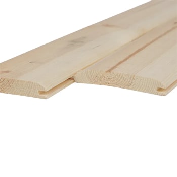 interlocking t&g loglap timber cladding