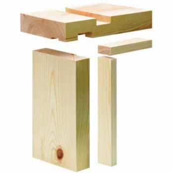38mm x 138mm Redwood BWF Fire Door Lining and Stop 762mm Doors (Finish 33mm x 132mm)