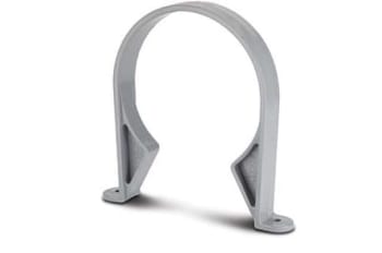110mm Soil Socket Clip Grey