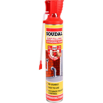 front of soudal genius gun gap filling expanding foam 750ml