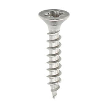 vertical image of stainless steel chipboard screw