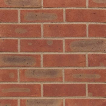 Installed Wienerberger Facing Brick Caldera Red Multi Brick