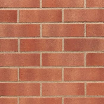 Installed Wienerberger Facing Brick Cinnabar Red Multi Brick