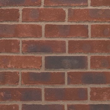 Installed Wienerberger Facing Brick Durham Claret Stock Brick