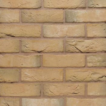Installed Wienerberger Facing Brick Olde Alton Yellow Multi Brick