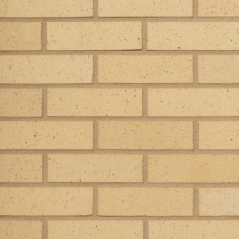 Installed Wienerberger Facing Brick Staffordshire Cream Dragfaced Brick
