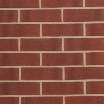 Installed Wienerberger Facing Brick Swarland Purple Sandfaced Brick