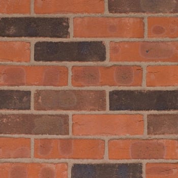 Installed Wienerberger Facing Brick Westerton Orange Multi Brick