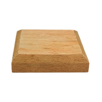 Brown Treated Timber Fence Post Cap 125mm x 125mm