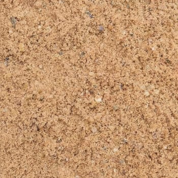 close up of sharp sand