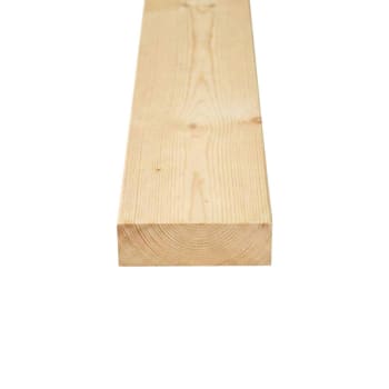 head on view of 5x1 par timber