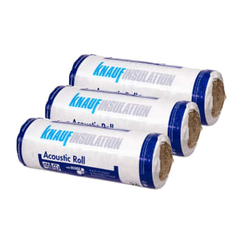 multiple packs of knauf apr acoustic rolls
