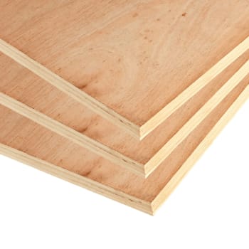 25mm Structural Hardwood Plywood Sheet 2440mm x 1220mm (8' x 4') - Pack of 36
