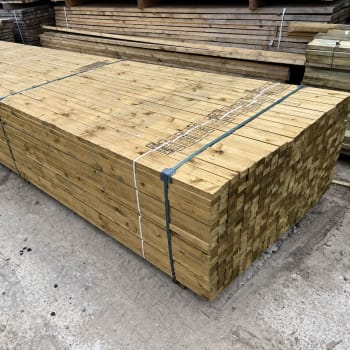 19mm x 38mm Sawn Treated Timber Batten (1.5" x 0.75") 3.6m - Pack of 675