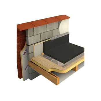 plywood flat roof build up diagram