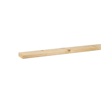 side view of 3x1 par timber