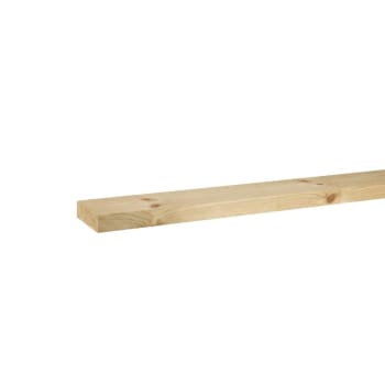 side view of 6x2 par timber