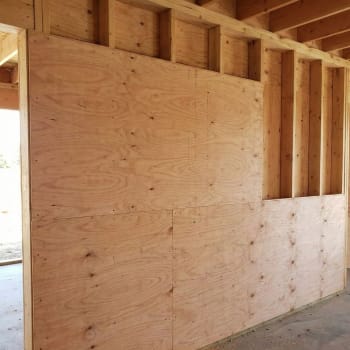 structural plywood wall sheathing