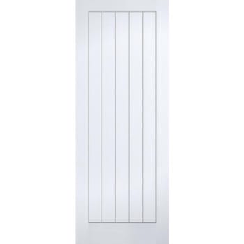 Vertical 5 Panel Textured Semi Solid Door 533mm x 1981mm x 35mm