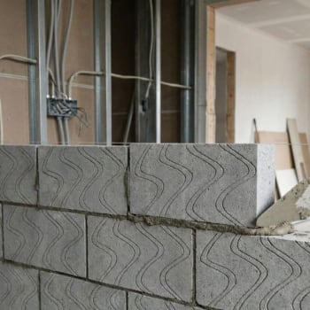 thermalite aircrete 3.6n used for partition wall