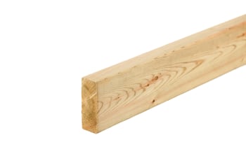 angled side view of 5x2 sawn treated timber