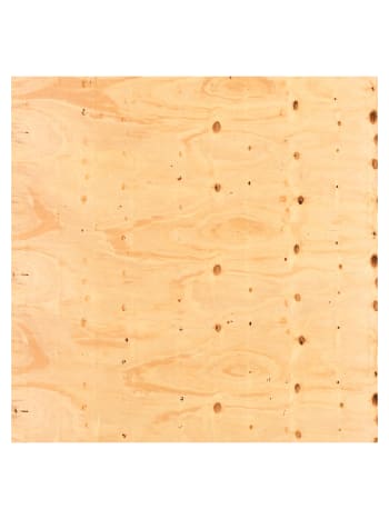 front face of 9mm softwood shuttering plywood 