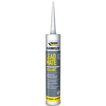 front of everbuild everflex lead mate sealant grey 295ml