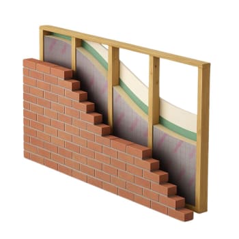 pir insulation installed in solid wall