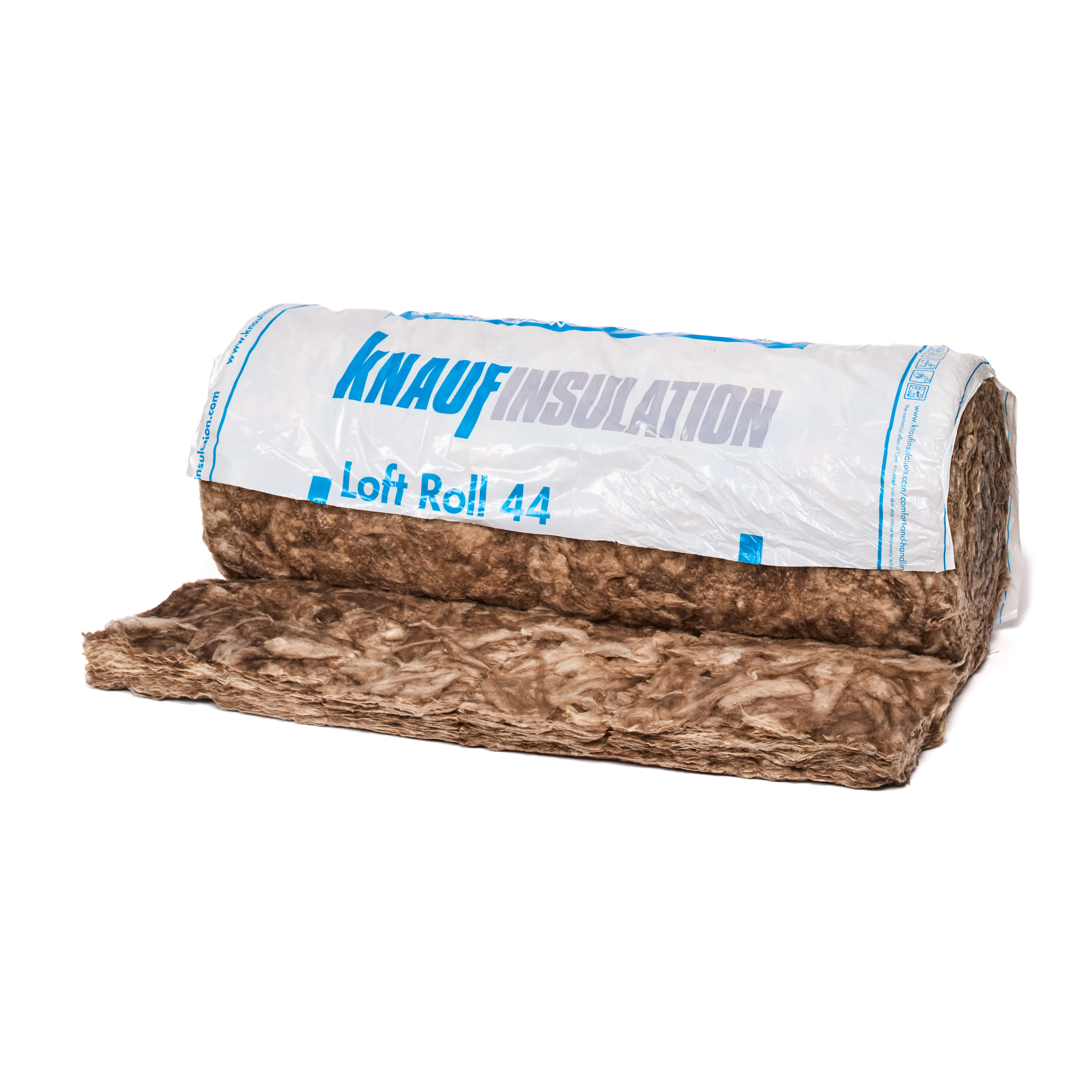 100mm Knauf Loft Roll 44 Insulation Combi-Cut (13.89m2/Roll)
