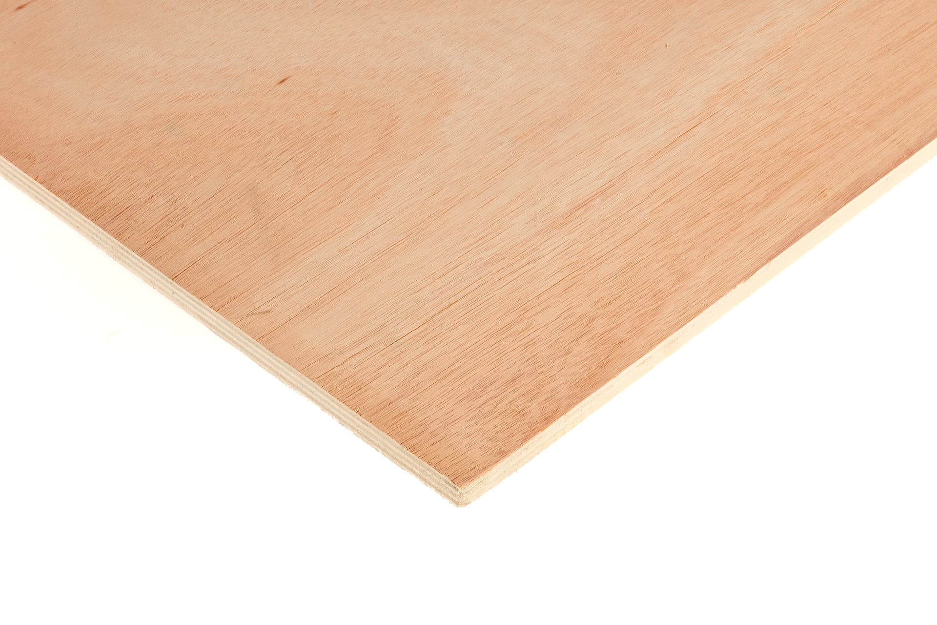 Corner of 12mm structural plywood