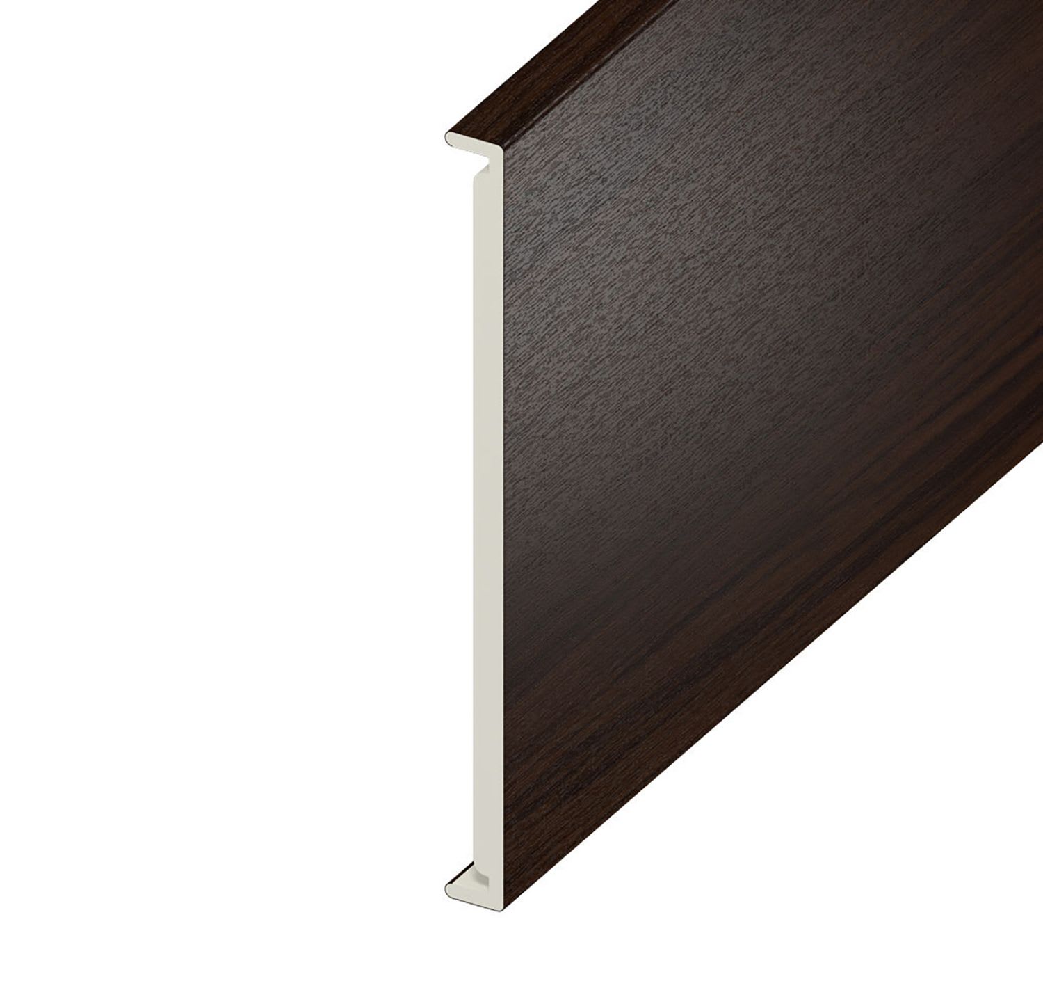 18mm Plain Rosewood Double Fascia Board 450mm x 5m