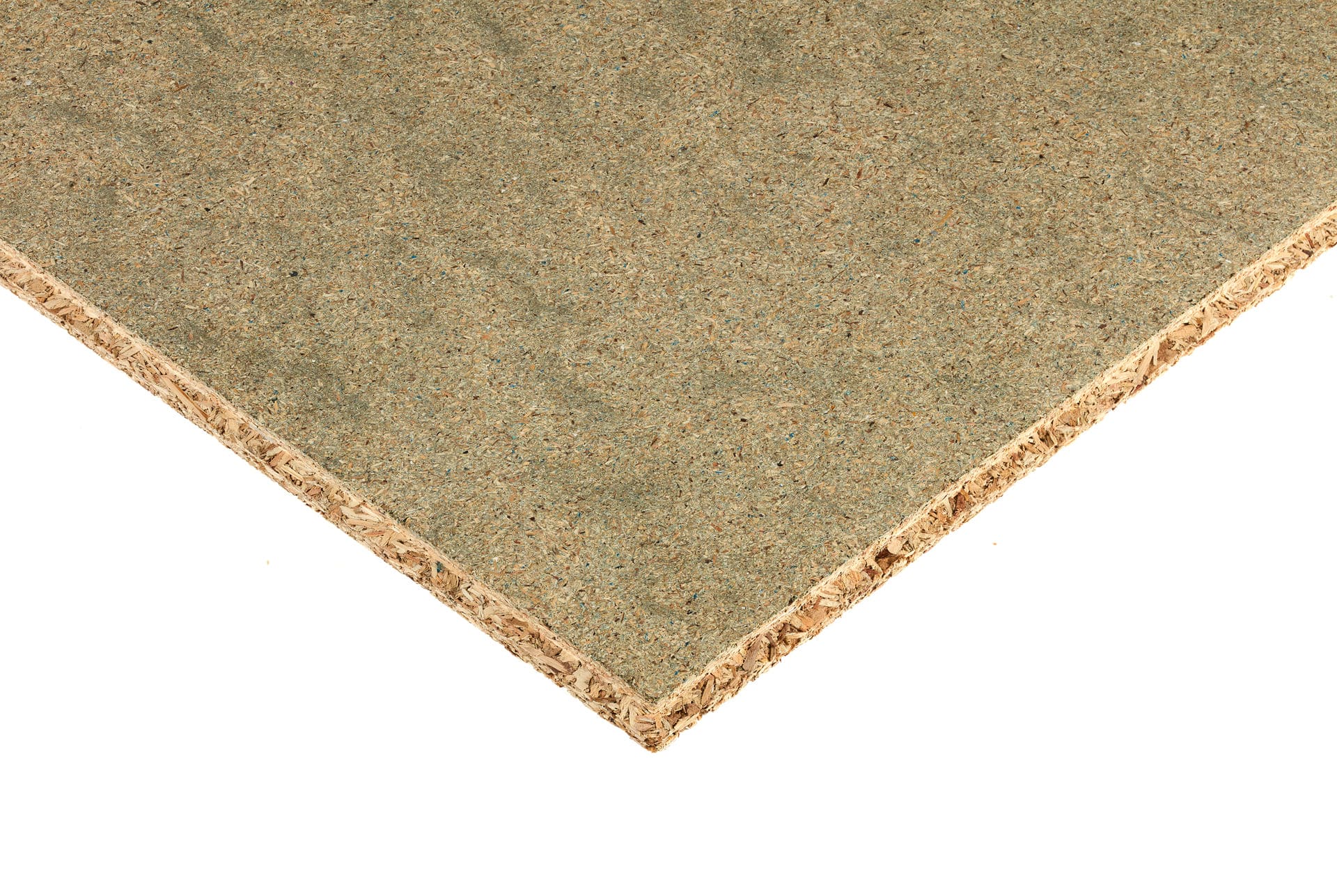 Corner of 22mm P5 Moisture Resistant Chipboard