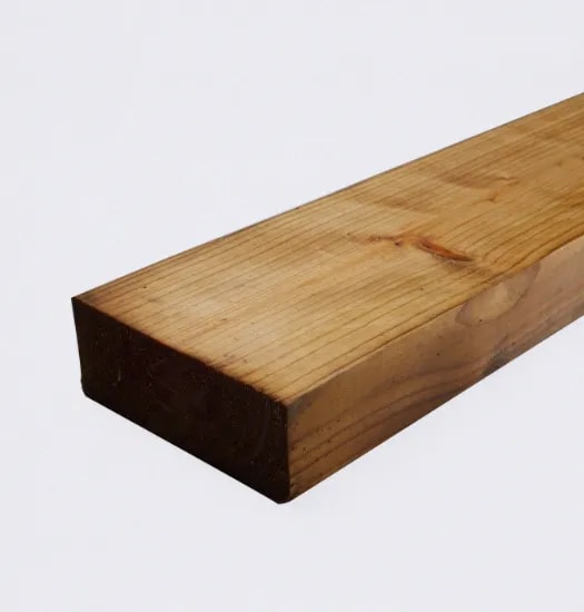 47mm x 125mm Sawn Treated Timber C16/C24 (5" x 2") 4.8m