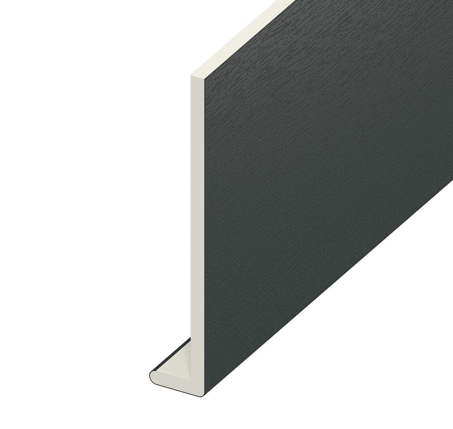 9mm Plain Anth Grey Capping Board 175mm x 5m