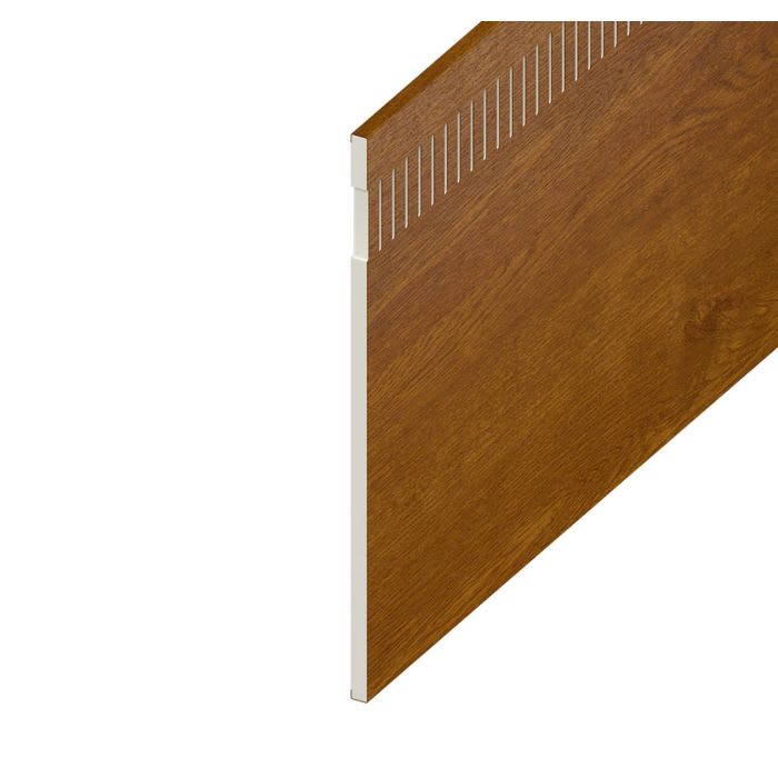 9mm Vented Eurosoffit Board Golden Oak 150mm x 5m