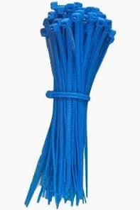 200mm x 4.8mm Blue Cable Ties