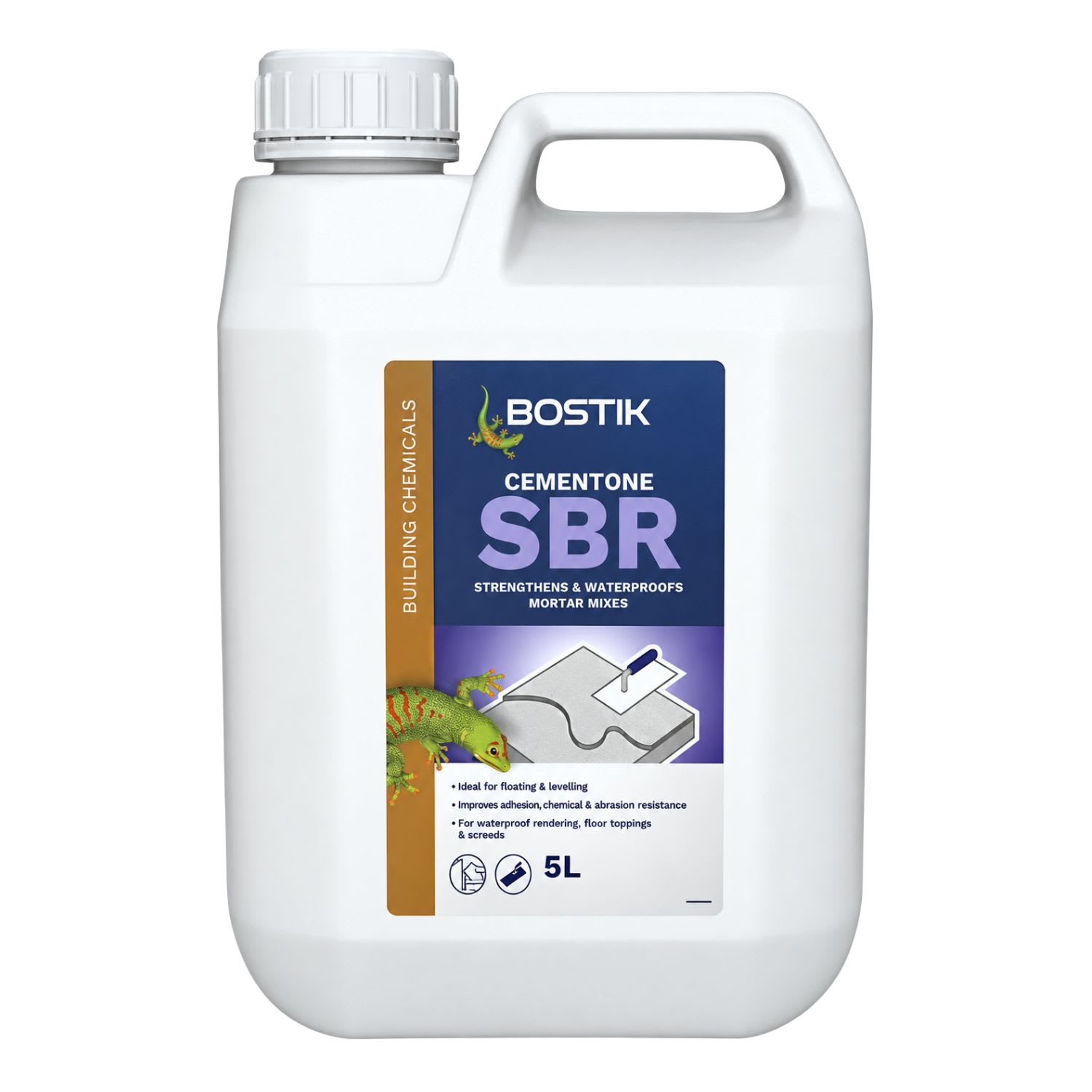 Bostik Cementone Sbr Admixture 5Ltr White - Image 3