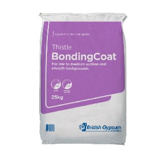 British Gypsum Thistle Bonding Coat Plaster 25kg