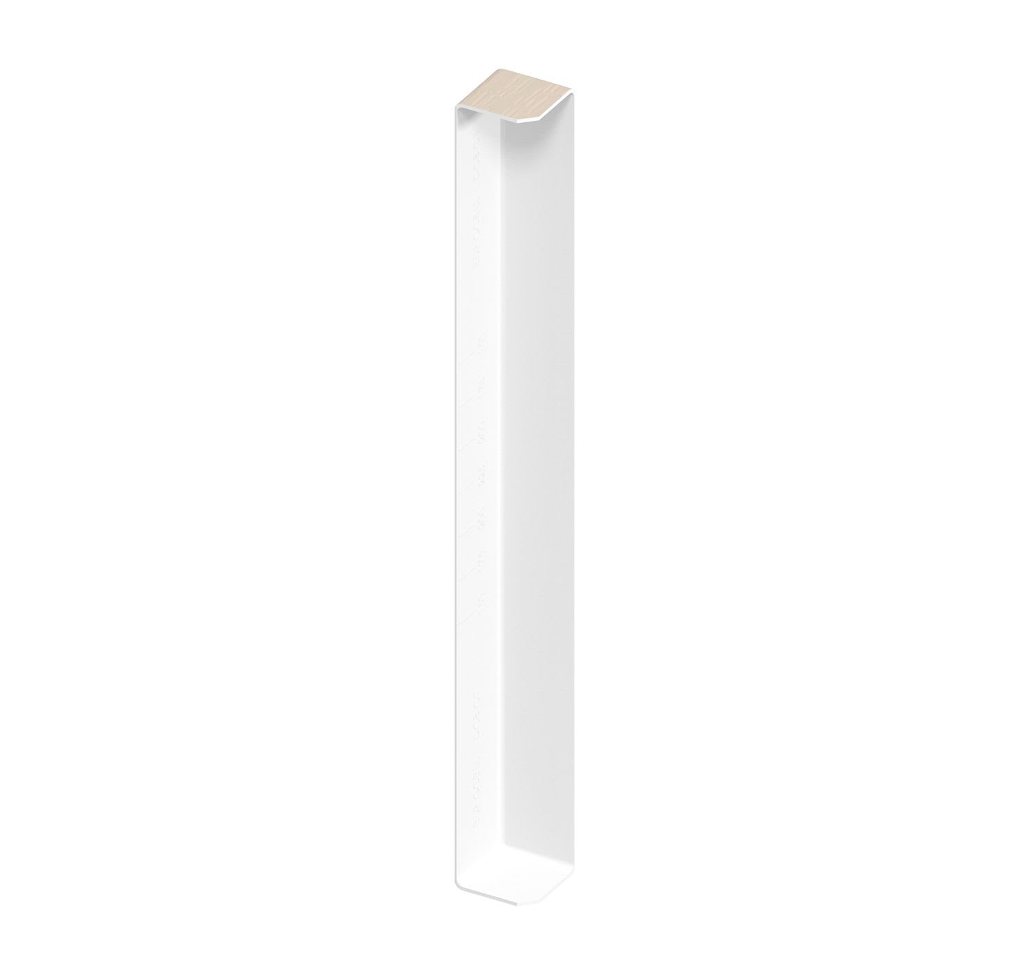 Double Corner Trim Cream 450mm