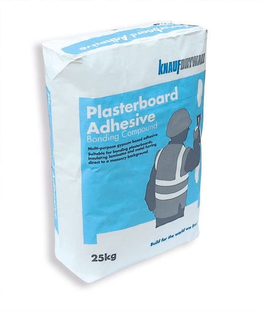 Knauf Plasterboard Adhesive Bonding Compound 25kg - Pallet of 60