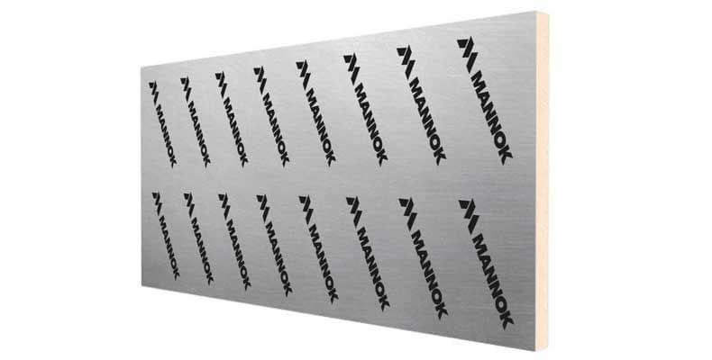 120mm Mannok PIR Insulation Board 2400mm x 1200mm