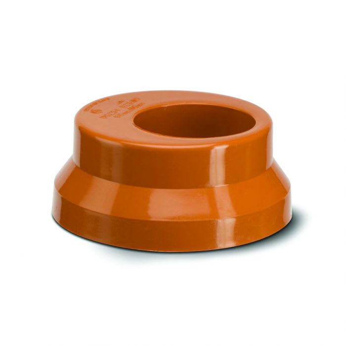 68mm-110mm Rainwater to Drain Connector Terracotta