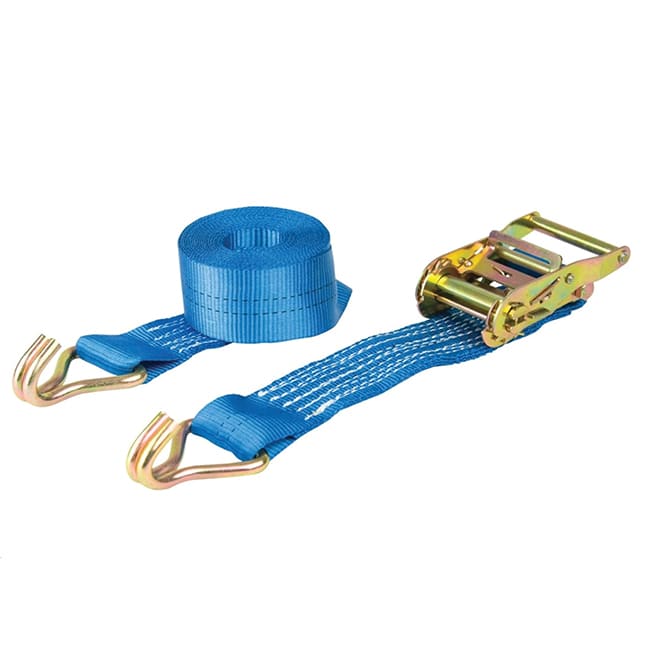 assortment of ratchet straps