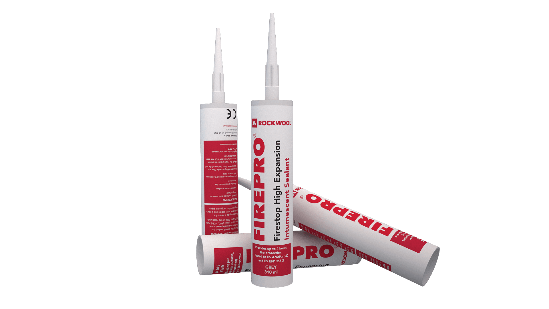 Rockwool High Expansion Intumescent Sealant 310ml