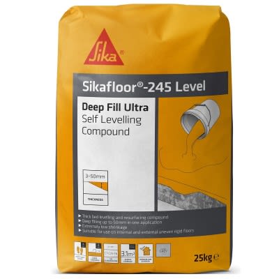 Sikalevel 245 Deep Fill Self Levelling Compound 25kg