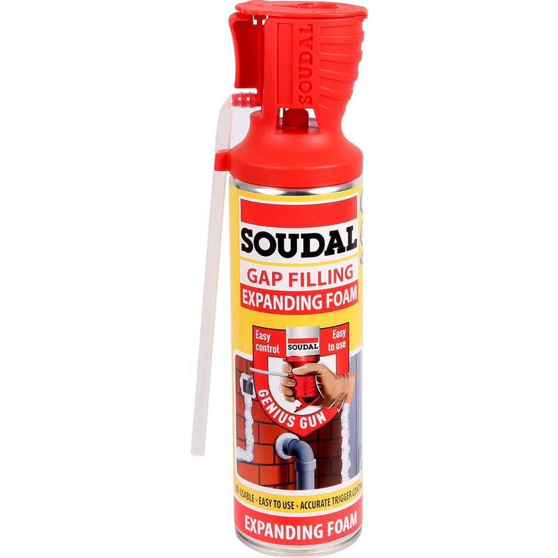 Soudal Genius Gun Gap Filling Expanding Foam 500ml